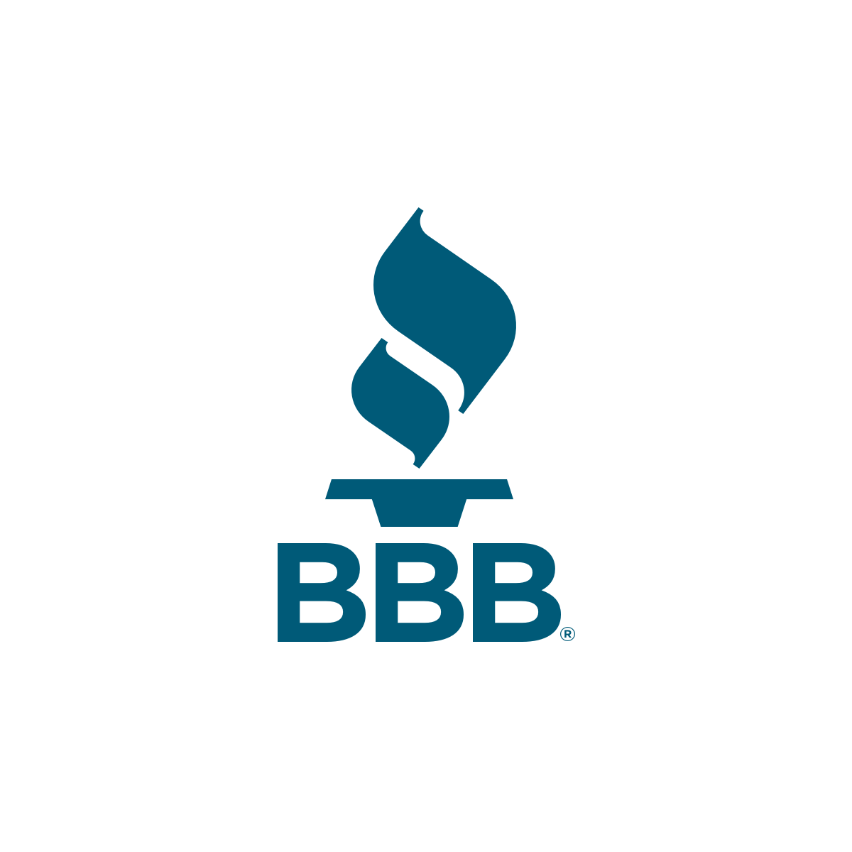 Link to Jeff Albert Roofing's Better Business Bureau rating on the Better Business Bureau Logo